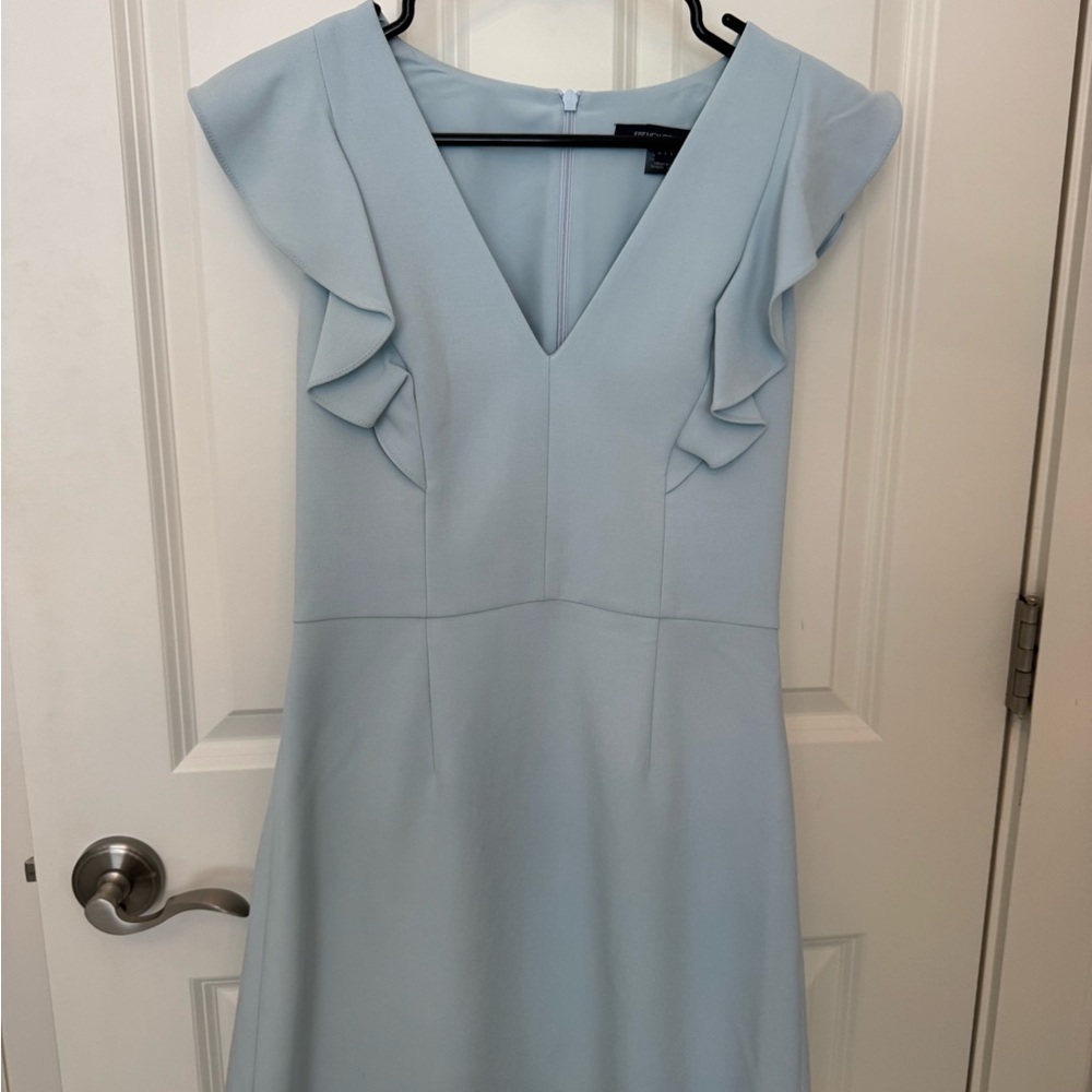 French Connection whisper Ruffle dress - Picture 2 of 4